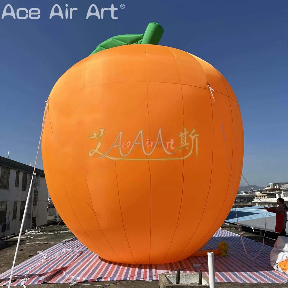 Giant Inflatable Orange Fruit Decoration Inflatable Plant & Fruit Model for Events, Parties & Exhibitions
