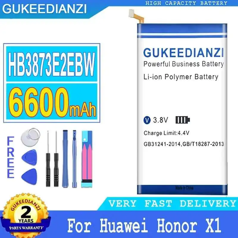 

Аккумулятор для планшета HB3873E2EBC 6700 мАч для Huawei Mediapad X1 X2 7,0 "7D-501U 7D-501L 7D-503L 7D-503LT Gem-701L Gem-702L 703L