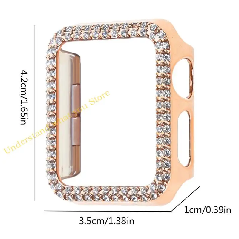 J60A For i Watch Series 3/2/1 Hard Screen Protector Case Wear-resistant Bumper Shell