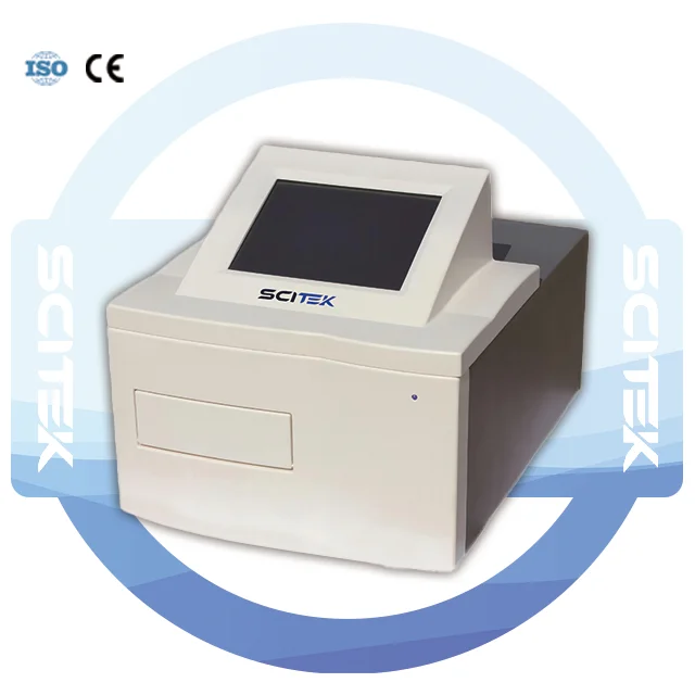 SCITEK 8-Channel Vertical Light Path System Automated Elisa Plate Reader For Immunoassay