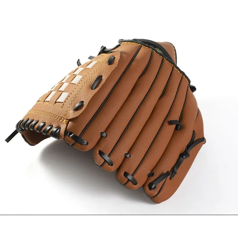 11.5/12.5inch Professional Baseball Gloves Outdoor Youth Adult Left Hand Training Practice Softball Baseball Gloves for Kids view 4