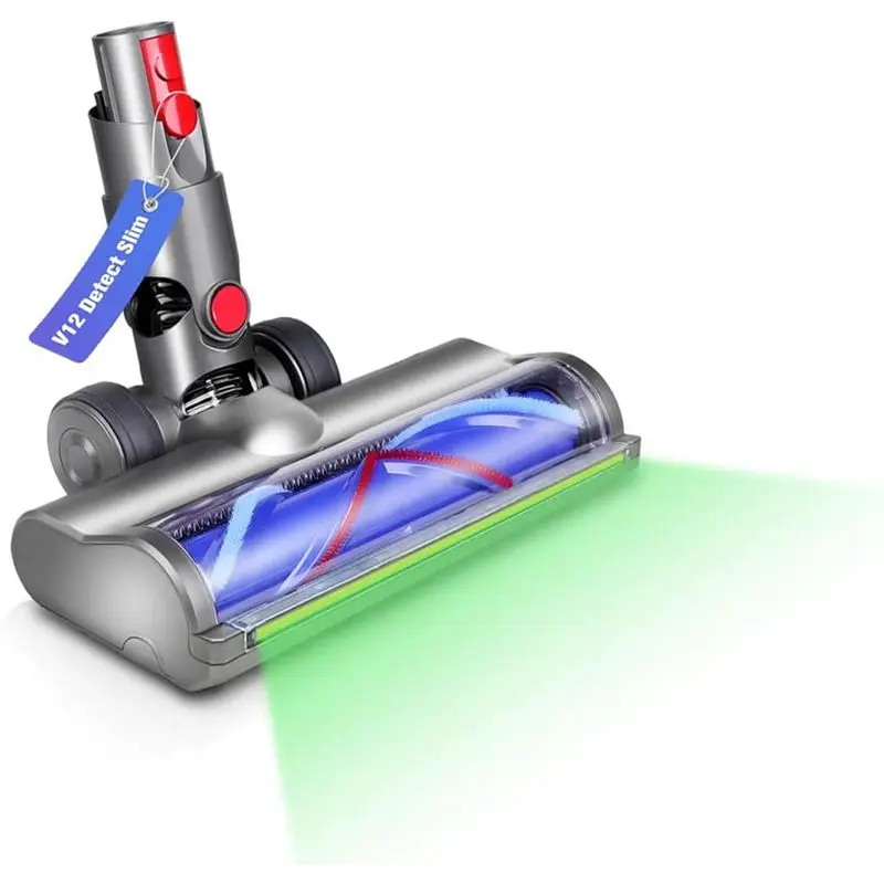 Hot Selling-Head Replacement Parts For Dyson V12 Detect Slim Vaccum Cleaner, V10 Digital Slim Cleaner Head With Green LED Lights