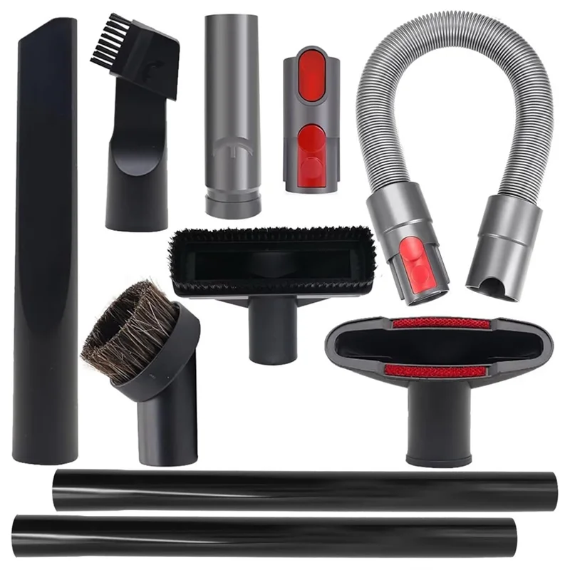 

Vacuum Attachments Kit for Dyson V15 V12 V11 V10 V7 V8, with Flexible Extension Hose & Vacuum Attachments