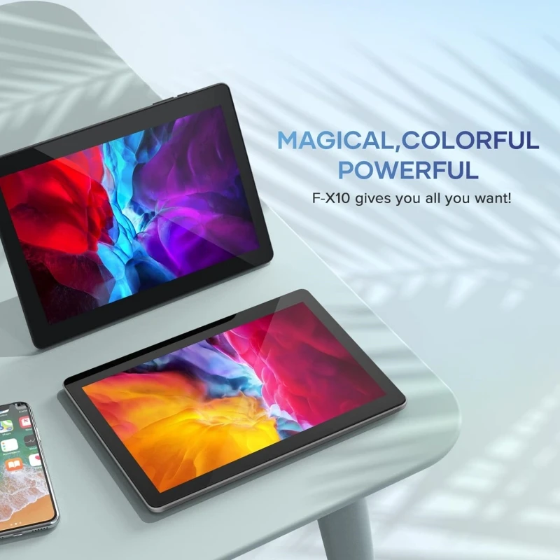 Tablette Android 11 Allwinner A133, 1280x800 IPS, 10.1 pouces, double caméra Quad-Core, 2 go de RAM, 32 go de ROM, type-c, batterie 6000mAh