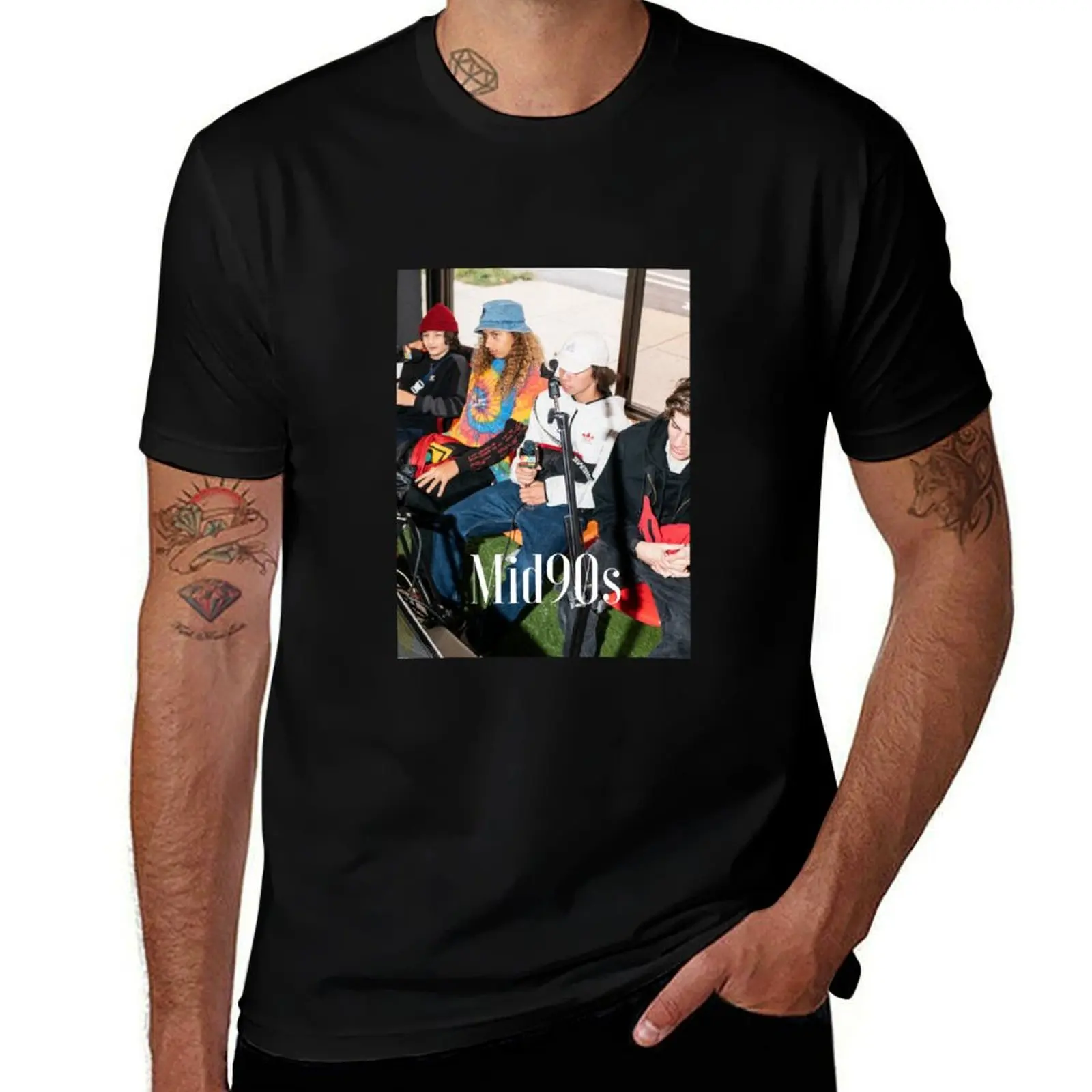 mid90s poster T-Shirt Casual Holiday Short Sleeve Tee