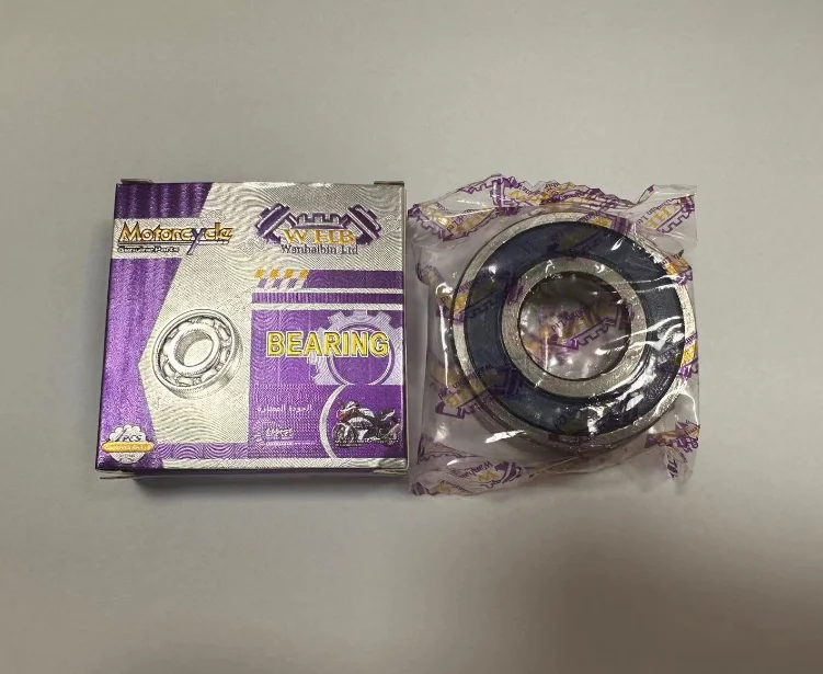 

2pcs motocycle 6204-2RS Ball Bearing Premium Rubber Sealed 20x47x14mm Double Rubber Sealing Cover 6204 2RS RZ RS 62042RS