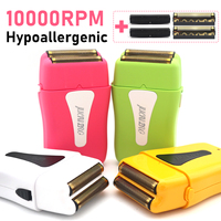 Jucai Pro 10000PRM Professional Electric Shaver Hypoallergenic Men's Hair Trimmer 2000mAh Battery Electric Hair Clippers Salons