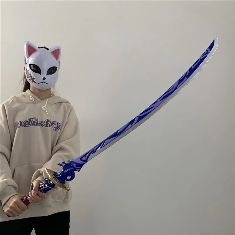 لعبة جينشين تأثير السيف 105 سنتيمتر رايدن شوغون كاتانا بعلزبول موسو أسلحة السيف تأثيري المرحلة الدعائم هدية لعبة المطاط