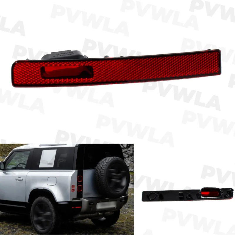 For Land Rover Defender 90 110 2020 2021 2022 2023 LR130826 Left Side Bumper Light Rear Bumper Reflector Light