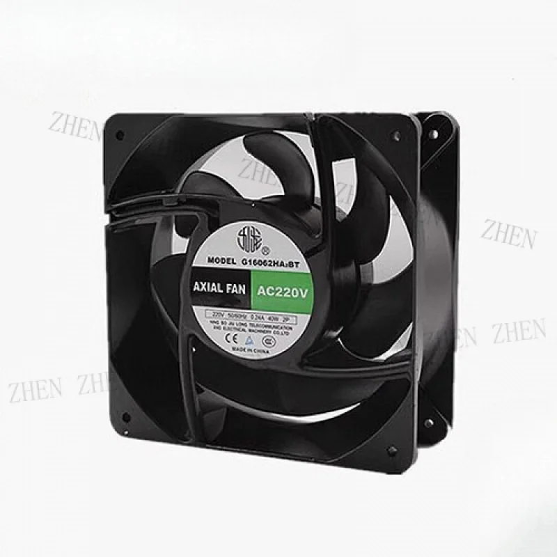 Y  1 Pc. New for JIU LONG G16062HA2BT Cooling Fan 16062 AC220V 0.24A 16CM Plug-in Type