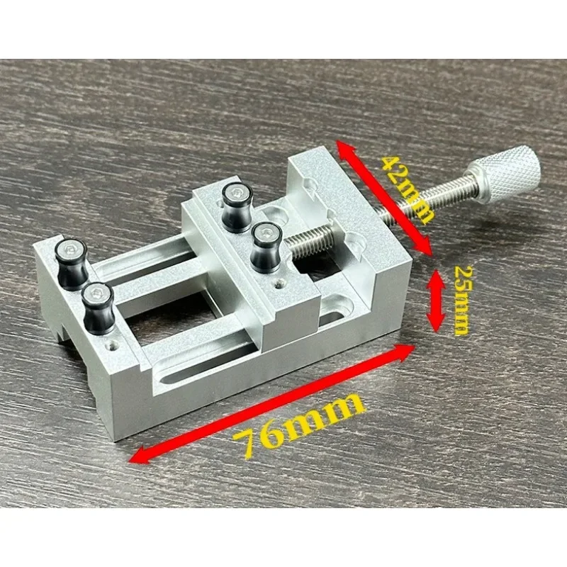 Micro Precision Mini Bench Vise, Table Vice Clamp For Olive Walnut Electric Grinder Work Holding