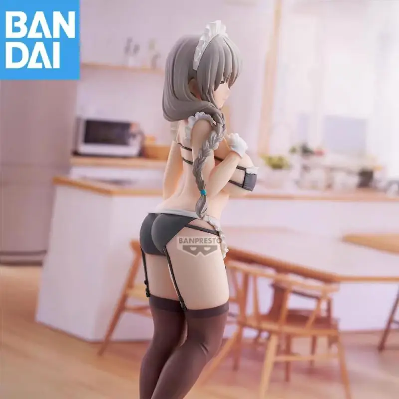 

В наличии Оригинальный Bandai Namco Banpresto Uzaki Chan Wa Asobi Tai! Блеск и гламур Цуки Узаки горничная версия игрушки из ПВХ