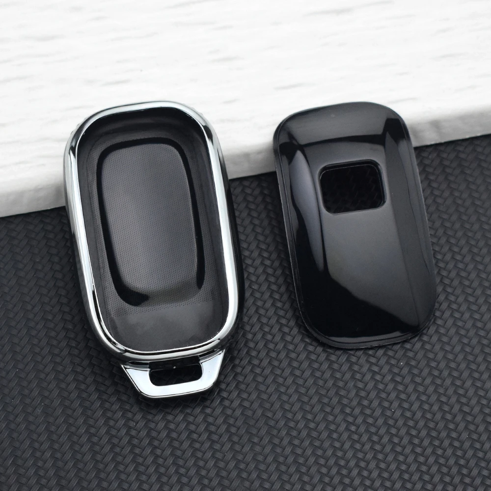 New Car Key Case Cover for Honda 2022-2025 Civic Accord CR-V HR-V Pilot Sport SI EX EX-L 2/3/4/5 Buttons Key Protector Keychain