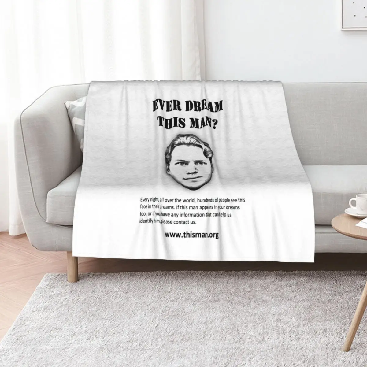 

Ever Dream This Man Jerma Meme Throw Blanket Large Soft Beds Travel Baby Blankets