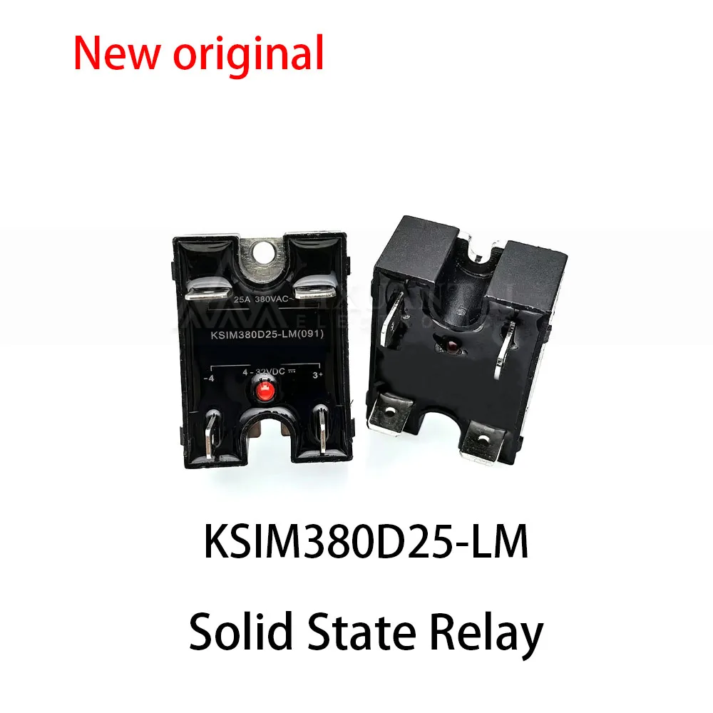 (1pcs~5pcs) 100% New relay KSIM380D25-LM Solid state module 4-32VDC relay 4-pin 25A
