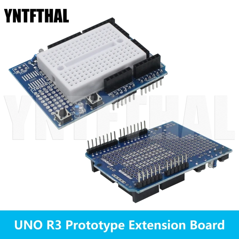 UNO Proto Shield prototype expansion board with SYB-170 mini bread board based For ARDUINO UNO ProtoShield