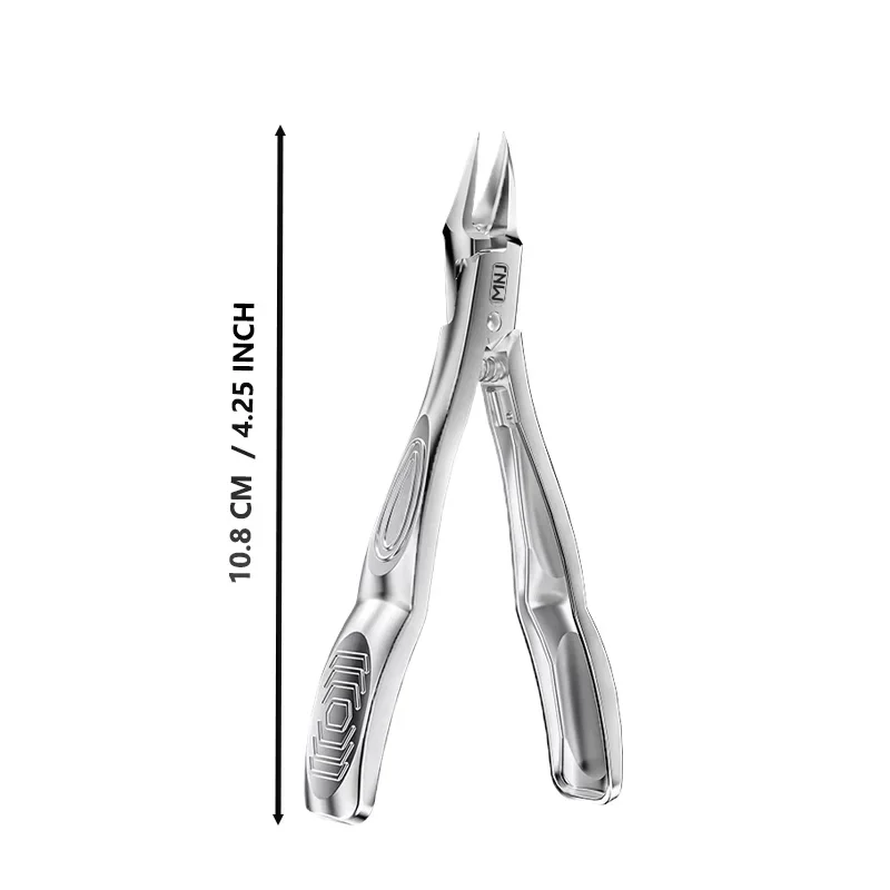 Ingrown Toenail Clippers - Heavy Duty Straight & Curved Blade Nail Nippers for Thick, Hard, and Ingrown Toenails view 3