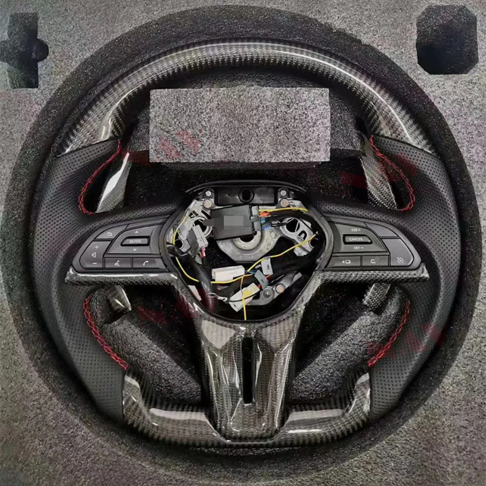 For Nissan GT-R Steering Wheel Customized Carbon Fiber For Nissan Carbon Fiber Steering Wheel Assembly