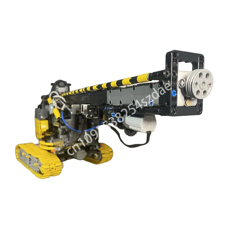 NEW 3967PCS MOC Mechanical crane Architecture Model Building Block Creative Assembly Education Building Block Toy Children's Gif