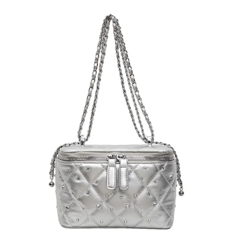 

Classic Luxury Women's Tote Bag Genuine Leather Crossbody Shoulder Handbag Elegant Ladies Designer Messenger Purse