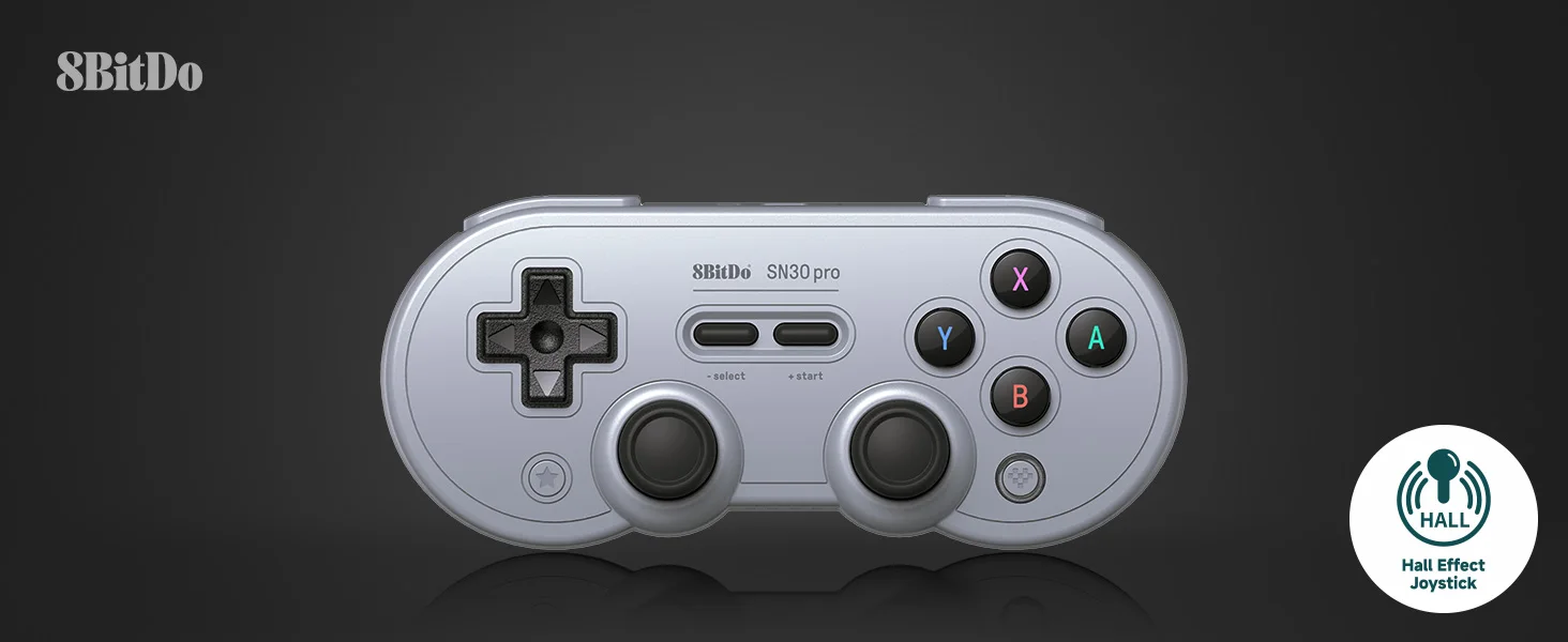 8Bitdo SN30 Pro Bluetooth Gamepad Controller mit Hall-Effekt-Joystick für Nintendo Switch MacOS Raspberry Pi Android PC Steam – Detail 6