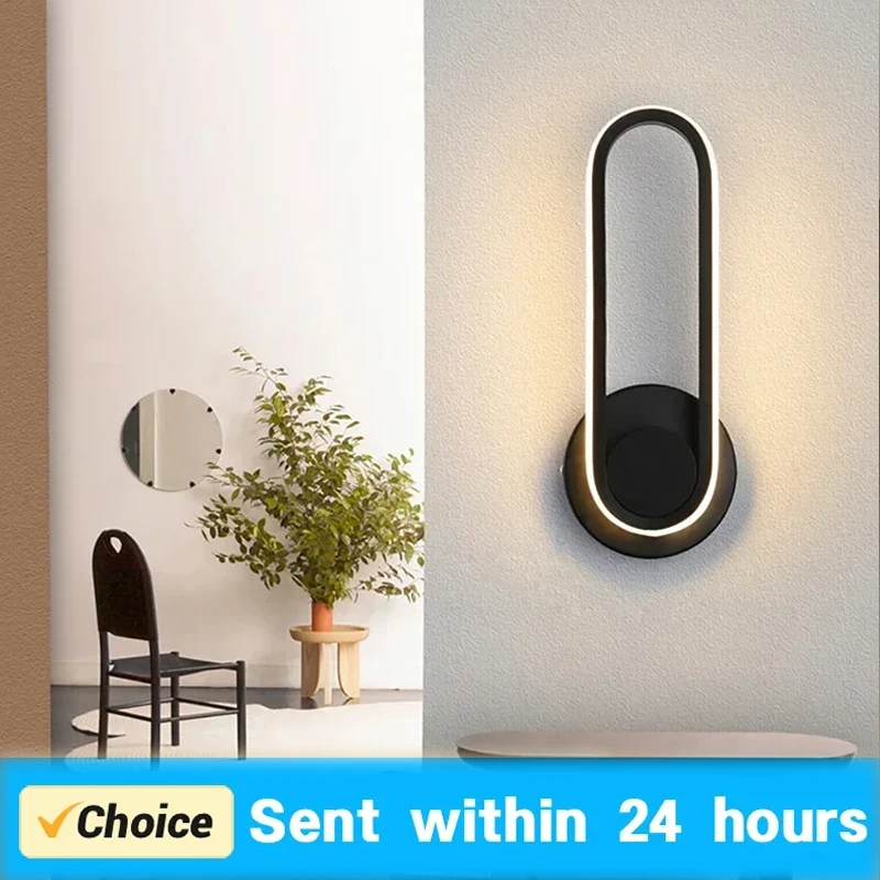 

DAMIASMIL Rotatable Wall Light Modern LED Bedside Wall Lamp for Aisle Stair Bedroom Dining Room Indoor Lighting Sconce Fixture