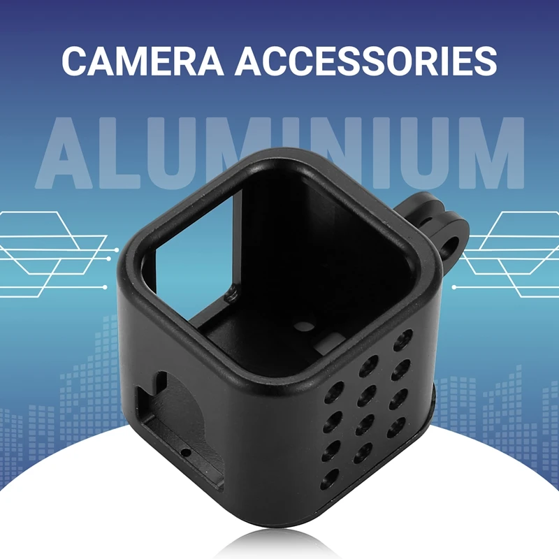 Aluminium Alloy Protective Housing Case Cover Frame For Gopro Hero 4/5 Session Go Pro Sport Action Camera Accessories Black