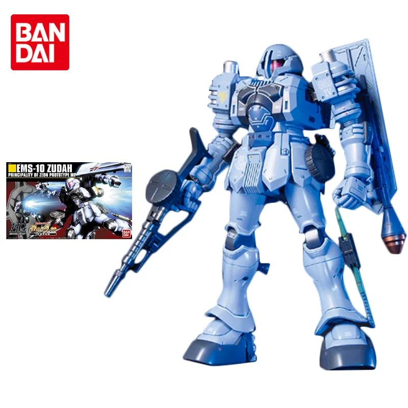

Bandai Gundam Model Kit Аниме Фигурка HGUC 1/144 EMS-10 Zetuv Gundam Фигурка Фигурка Оригинальные игрушки Gunpla для детей