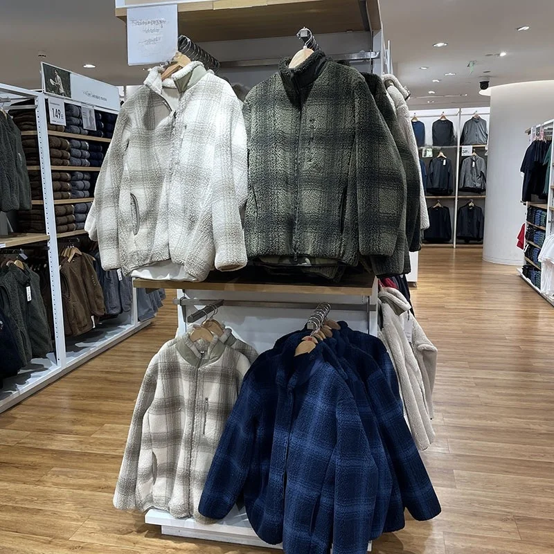 

Loose Fce Autumn Winter Long Sve Coat Couple Windproof Print Outerwear Warm Try Room 44548545620 Youth Trend Winter Ja...