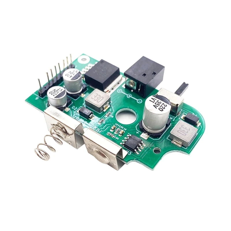 Placa de alimentação de substituição compatível com game gear placa de circuito impresso interruptor de alimentação placa de reparação placa-mãe acessório