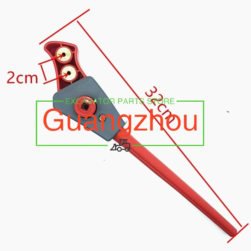 

For DOOSAN DH DX150 260 300 225 265 380 DAEWOO excavator Pilot handle hydraulic safety lock high quality excavator accessories