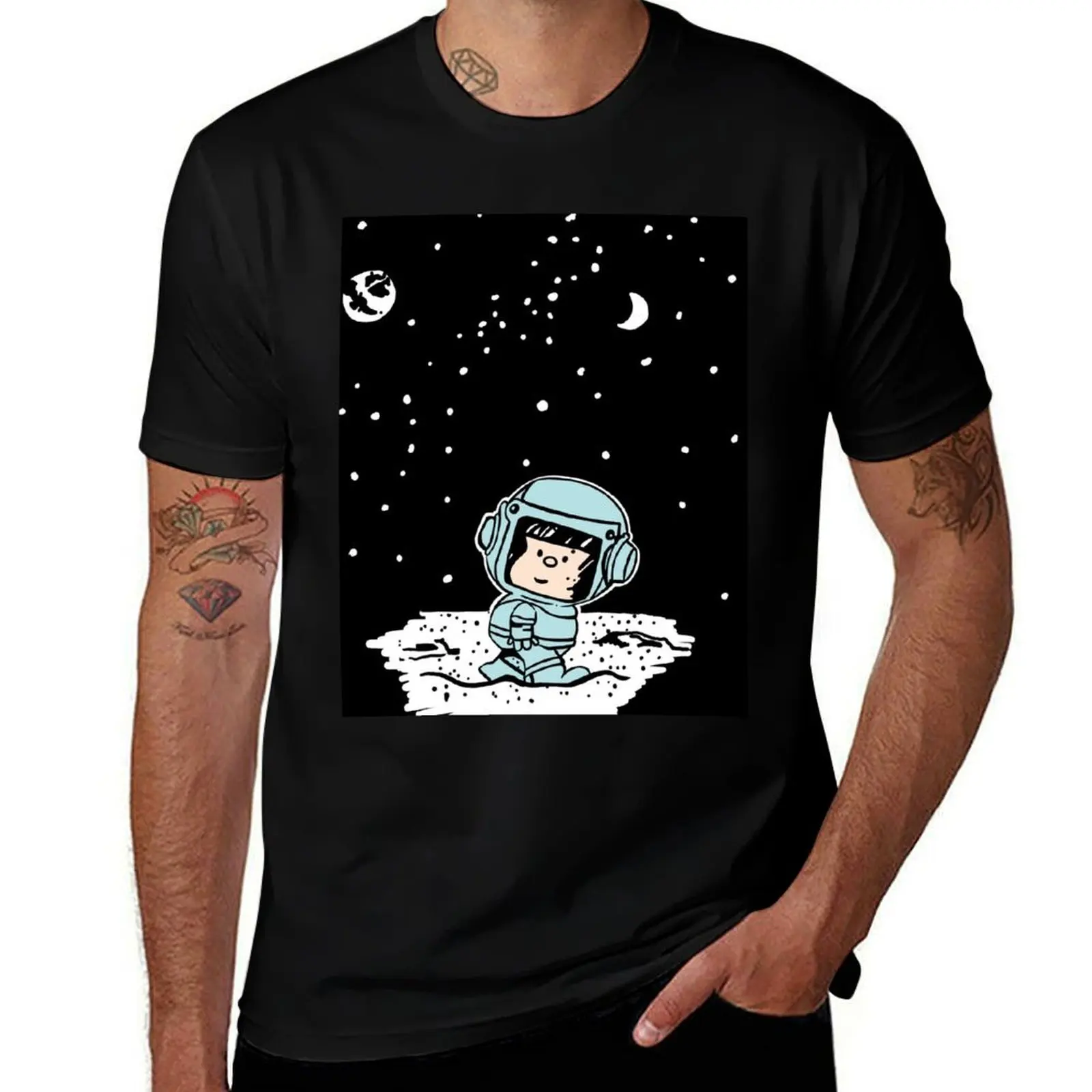 Футболка Lunatic Mafalda, удобная рабочая футболка