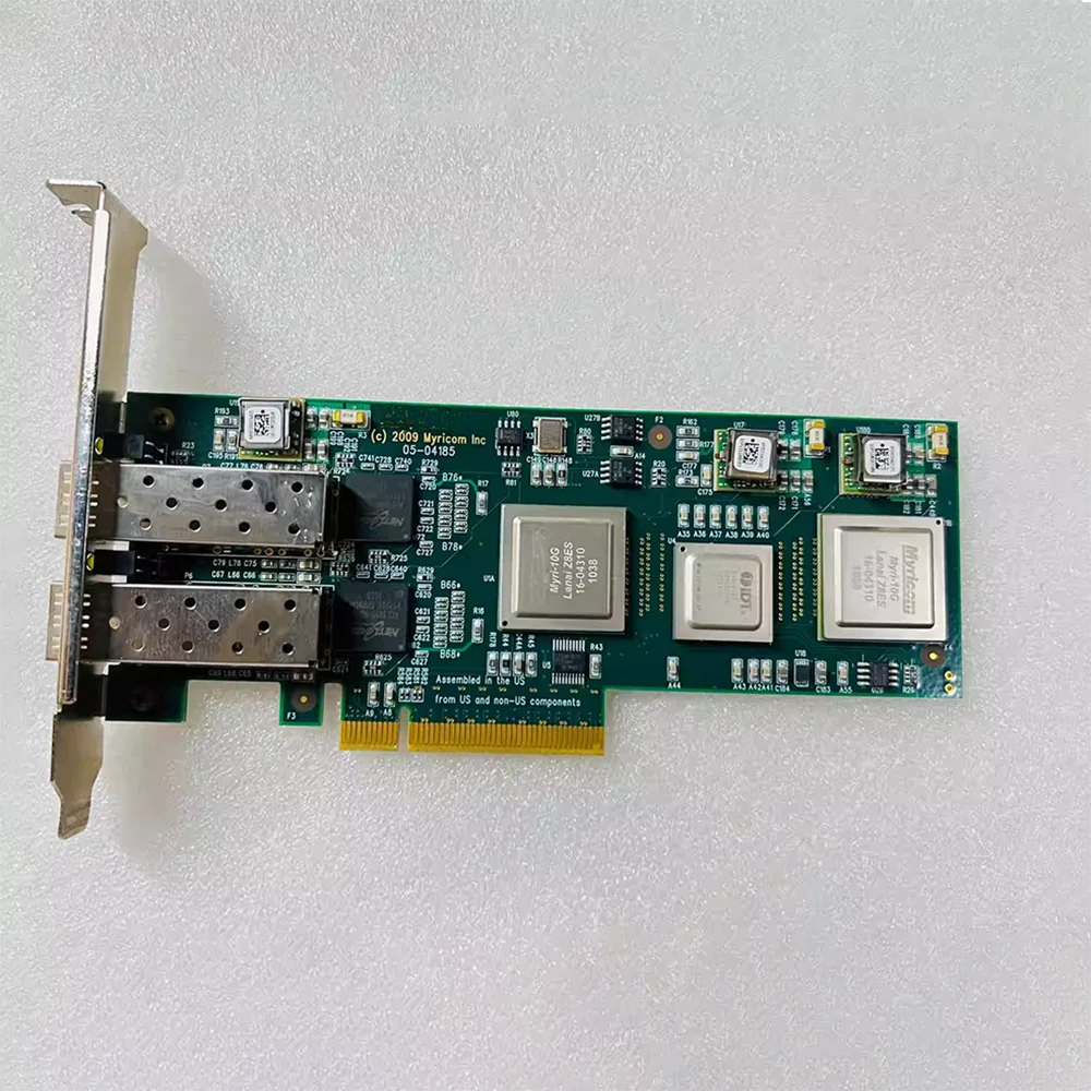 For Myricom 10 Gigabitl Network Card Myricom 10G-SFP-SR 10G-PCIE2-8B2-2S