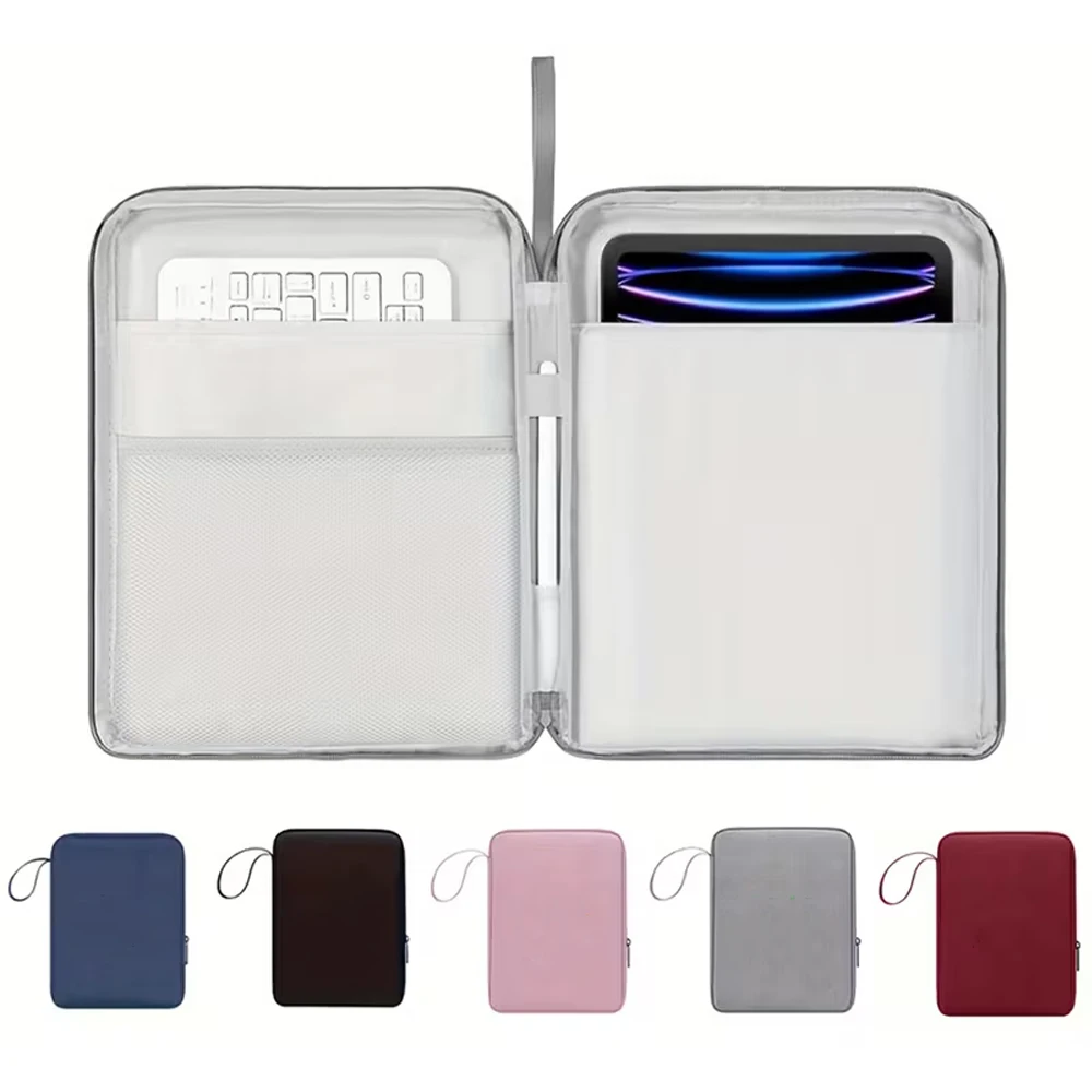 Tablet Handbag Case for 10.9/12.9inch Tablet 2026 New for iPad Air 11/13 Pro 11/13 Sleeve Carrying Case Protective Waterproof PU