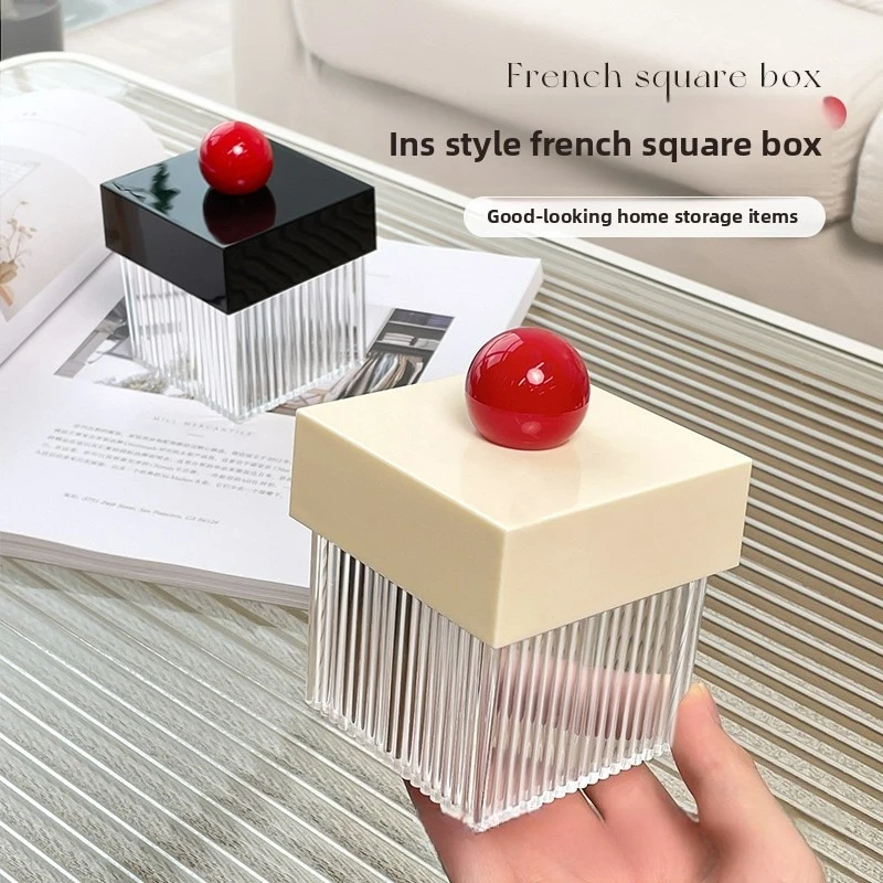 

Органайзер для косметики, уходовой косметики и пробников духов во французском стиле, прозрачный, настольный