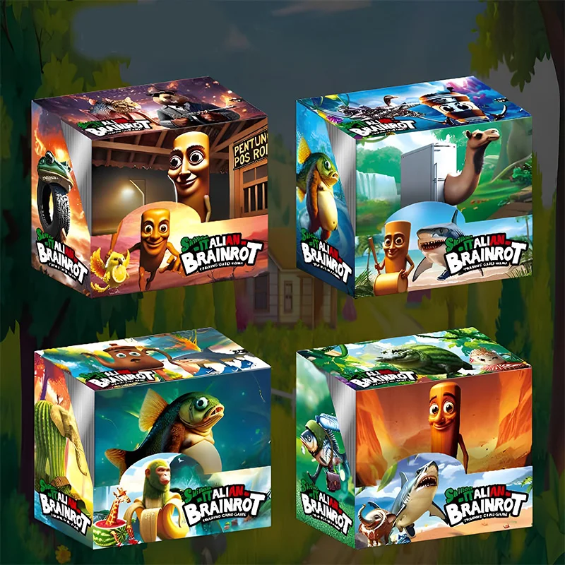 

AI Shanhaijing Cartoon Trading Card Box Set (36 Packs) – Kids' Collection Game Cards Mystery Box Party Gift