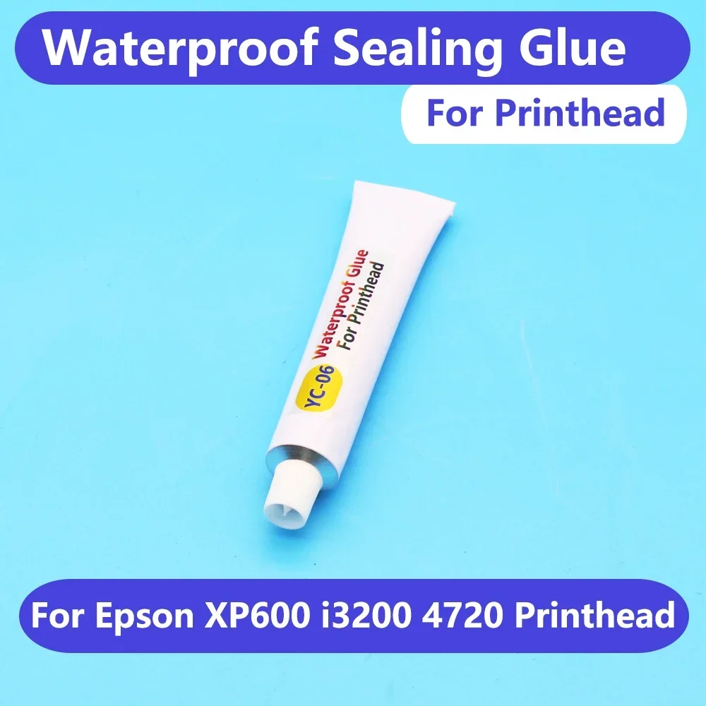 Pegamento para cabezal de impresora, sello impermeable para cabezal de impresión, pegamento de sellado para Epson XP600 i3200 4720 DTF DTG UV, previene tinta líquida