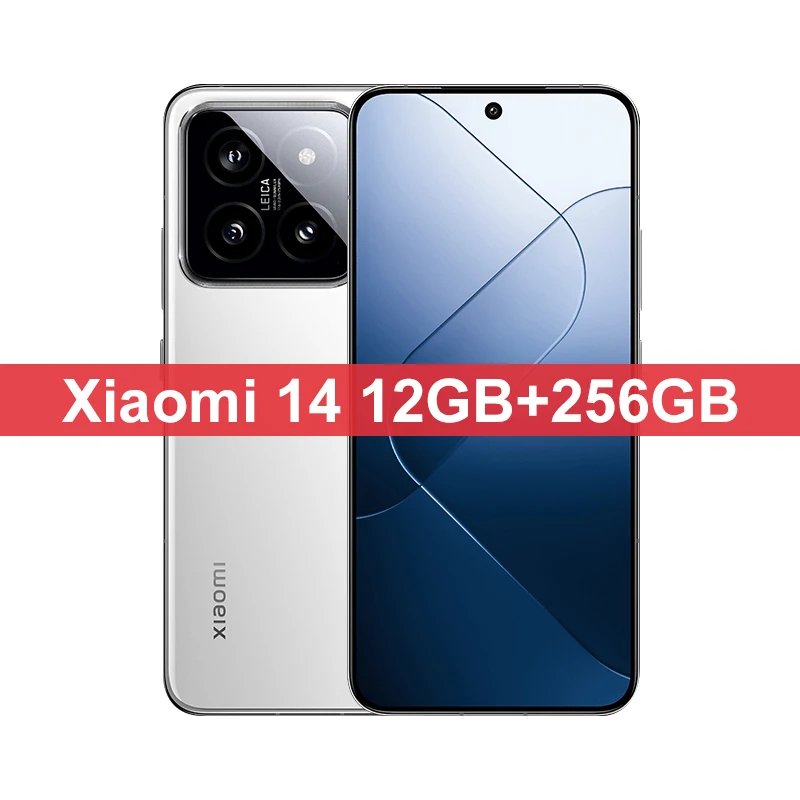 Global ROM Xiaomi 14 256GB/512GB Snapdragon 8 Gen 3 90W 4610mAh Battery 6.36" 1.5K Screen 50MP+32MP Camera