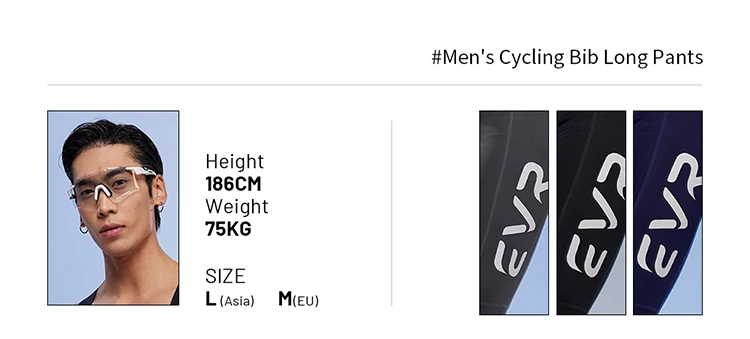 EVR Spring Herren-Radhose mit Doppelpolsterung, atmungsaktiv, schweißabsorbierend, für Rennrad und MTB, Fahrradhose – Detail 10
