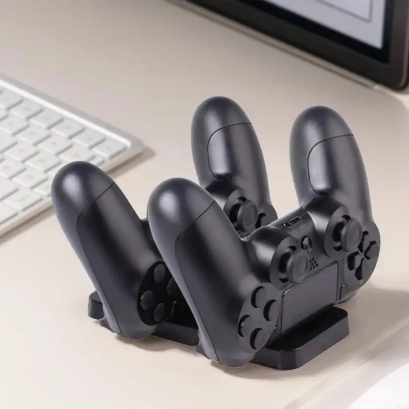 U2JE USB Double Dock для игрового контроллера держателя зарядки стенд беспроводной геймпад зарядное устройство с шнуром