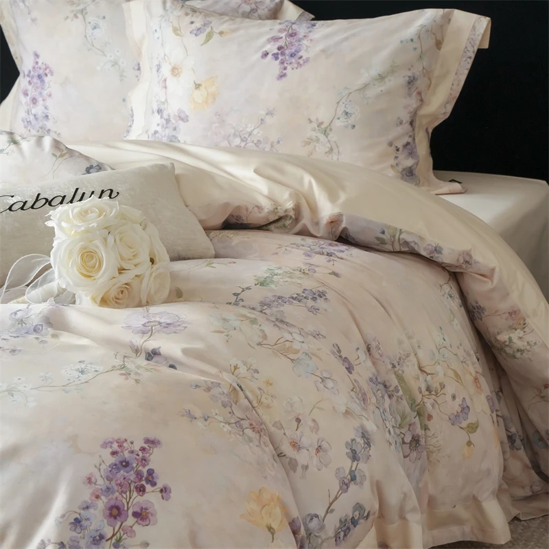 Set di biancheria da letto mor - Aesthetic Floral Duvet Cover recensione e prezzo