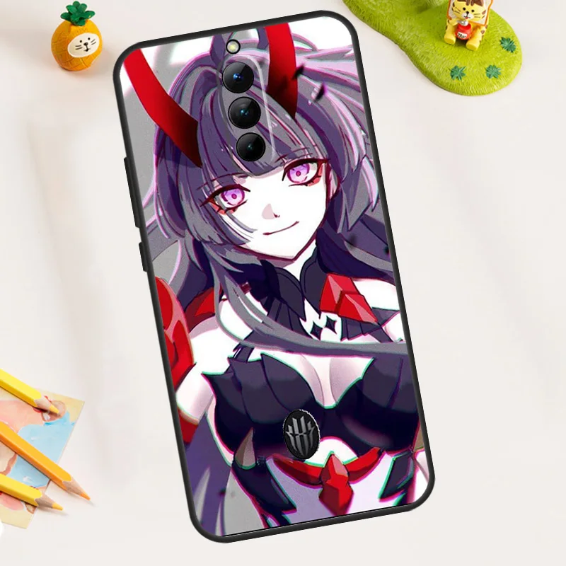 Herrscher of Thunder Honkai Impact 3 Case For ZTE Nubia Red Magic 8S Pro 9 Pro Plus RedMagic 8 Pro 7 7S 6 6S Pro 5S 5G 6R Cover