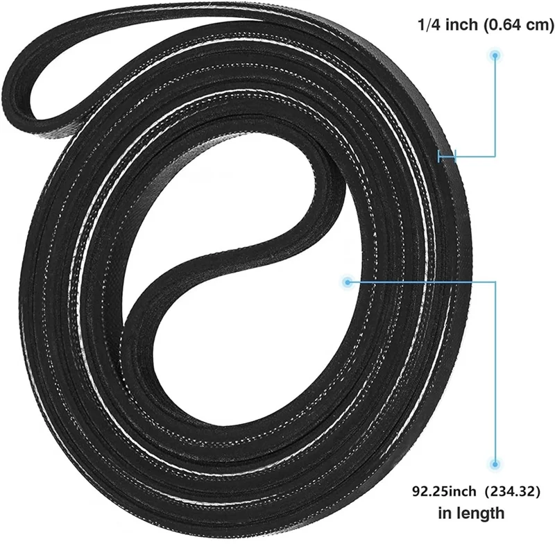 حزام طبل المجفف 4 قطعة 341241 لدوامة كينمور يستبدل 8066065 AP2946843 W10127457 PS346995