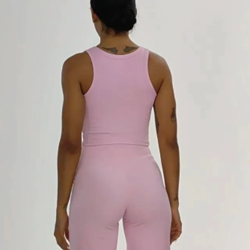 

Женский жилет для йоги, противоударный жилет с фиксированной чашкой, красивый топ для йоги на спине, спортивный жилет для бега и фитнеса на открытом воздухе