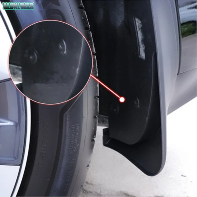 car Accessories For Great wall Greatwall Pao POER 2019 To 2024 Mudguards Mud Flaps Splash Guards Fender Protector Cover Trim