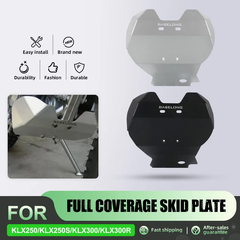 

2006 - 2024 For Kawasaki KLX250 KLX250S KLX300 KLX300R KLX 250 KLX 300 R Engine Protection Skid Plate Cover Guard Engine Guard