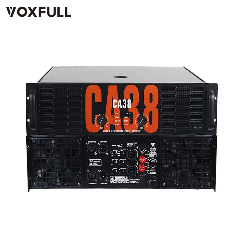 Voxfull CA38 Class Power amplifier high performance professional audio digital power amplifier