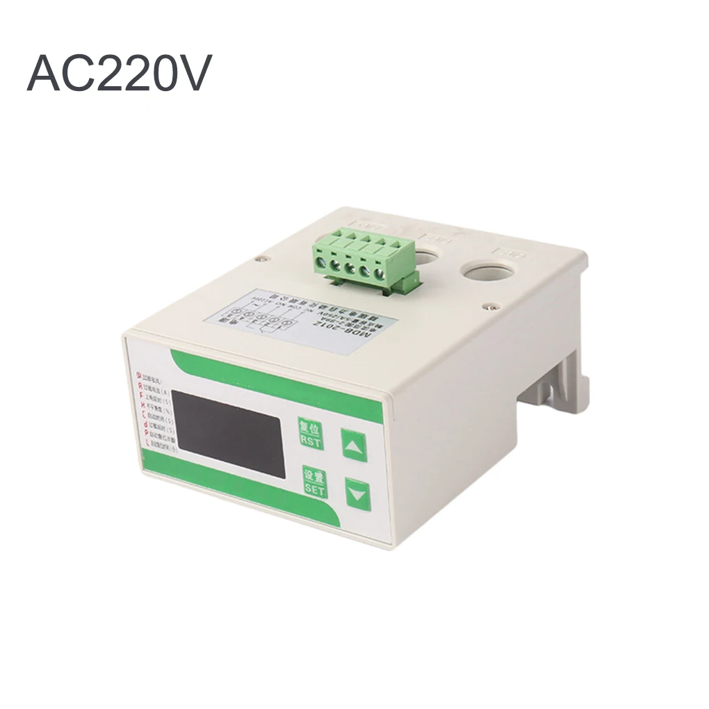 Motor Overload Protector 3-phase Automatic Manual Rest Protection Relay Guide Rail Mounted Electronic Supplies