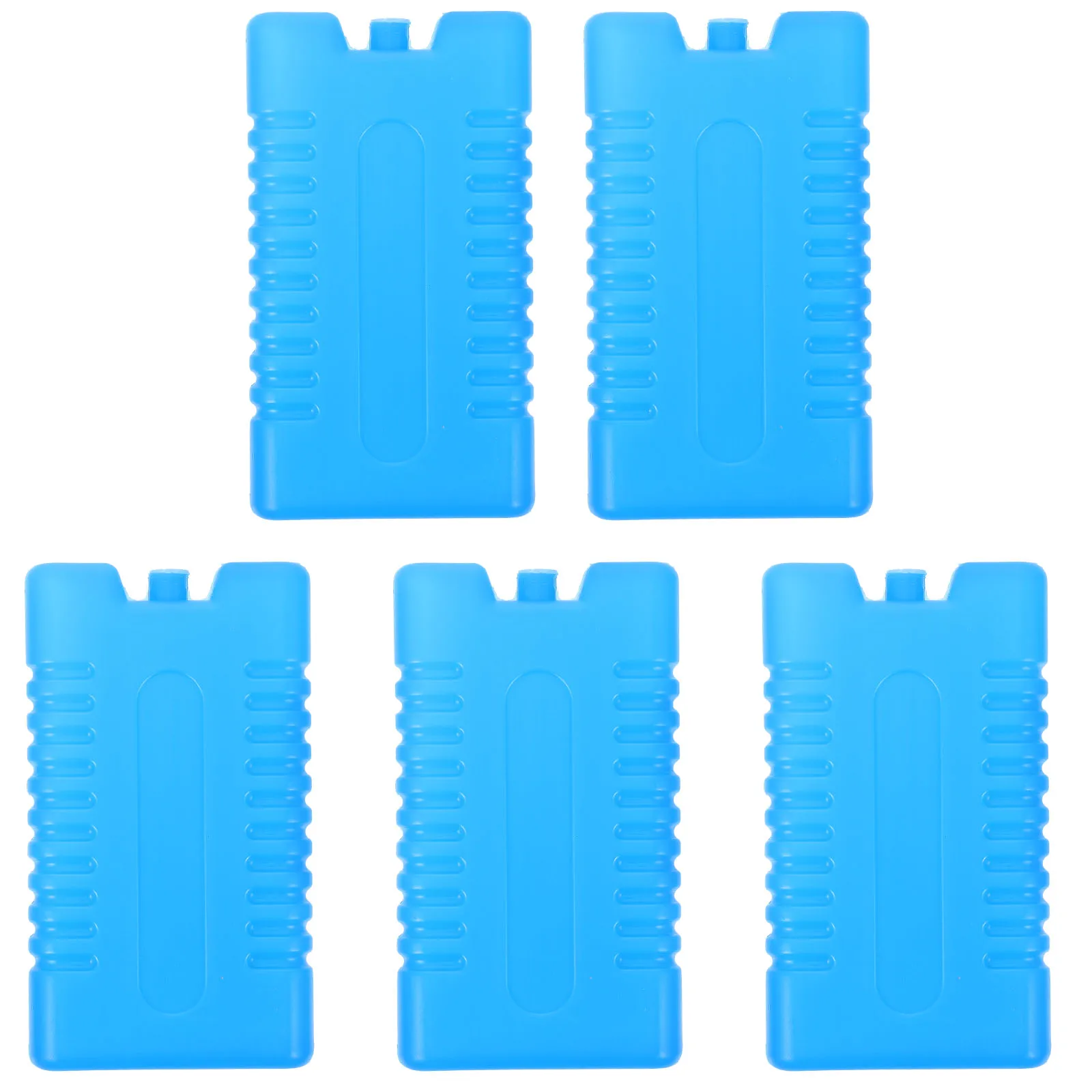 

5Pcs Fresh Ice Box HDPE Wear resistant Shock proof Portable Light Reusable Cooler Case Camping Fishing Fruit Cake Preservation