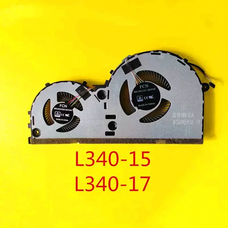 New Original Laptop CPU Cooling Fan For Lenovo IdeaPad L340-15 L340-17IRH L330-15IRH L330-17 IC NS85B24-18K01 Fan 0W0J86 DC5V 1A